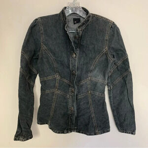 Anna Sui  Corset Style Denim Jacket